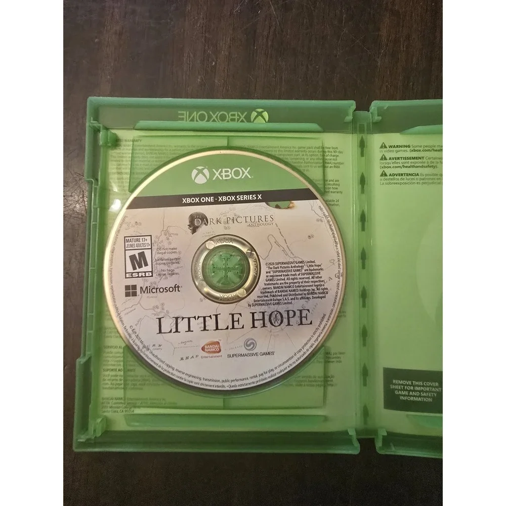 Dark Pictures Anthology: Little Hope Microsoft Xbox One‎ TESTED